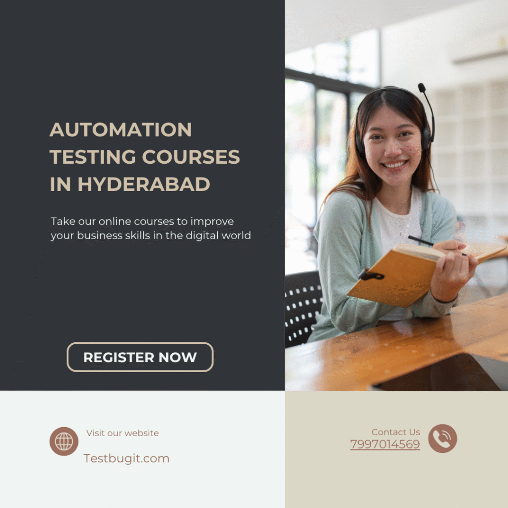 Automation Testing Courses Hyderabad